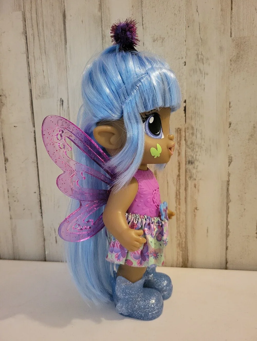 Baby Alive GloPixies Doll, Gigi Glimmer, Glowing Pixie Doll
